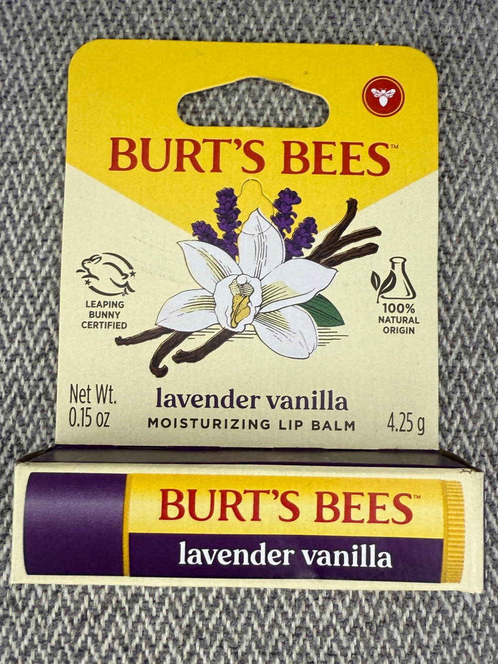 Burt's Bees Moisturizing Lip Balm — Lavender Vanilla - Picture 12 of 12